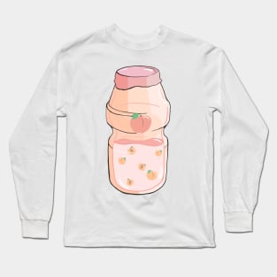 Peach Yogurt Drink! Long Sleeve T-Shirt